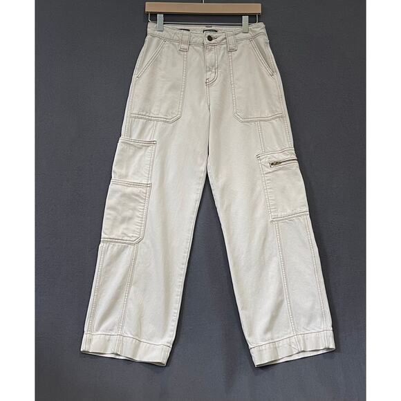 wild fable Pants - Wild Fable high-rise cargo pants sz 2 R street style casual festival urban cargo